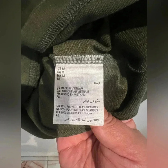 ALFANI Men's Costa Green Vari-Stripe Crewneck Long-Sleeve Pullover Shirt SZ M - Picture 4 of 4